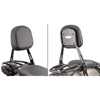 Los mejores  - Respaldo específico Negro con alforjas Honda CMX 500 Rebel (17 &gt- 18) - TS1160B